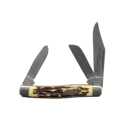 UNCLE HENRY Knife Folding 3 Blade 4In 885UH